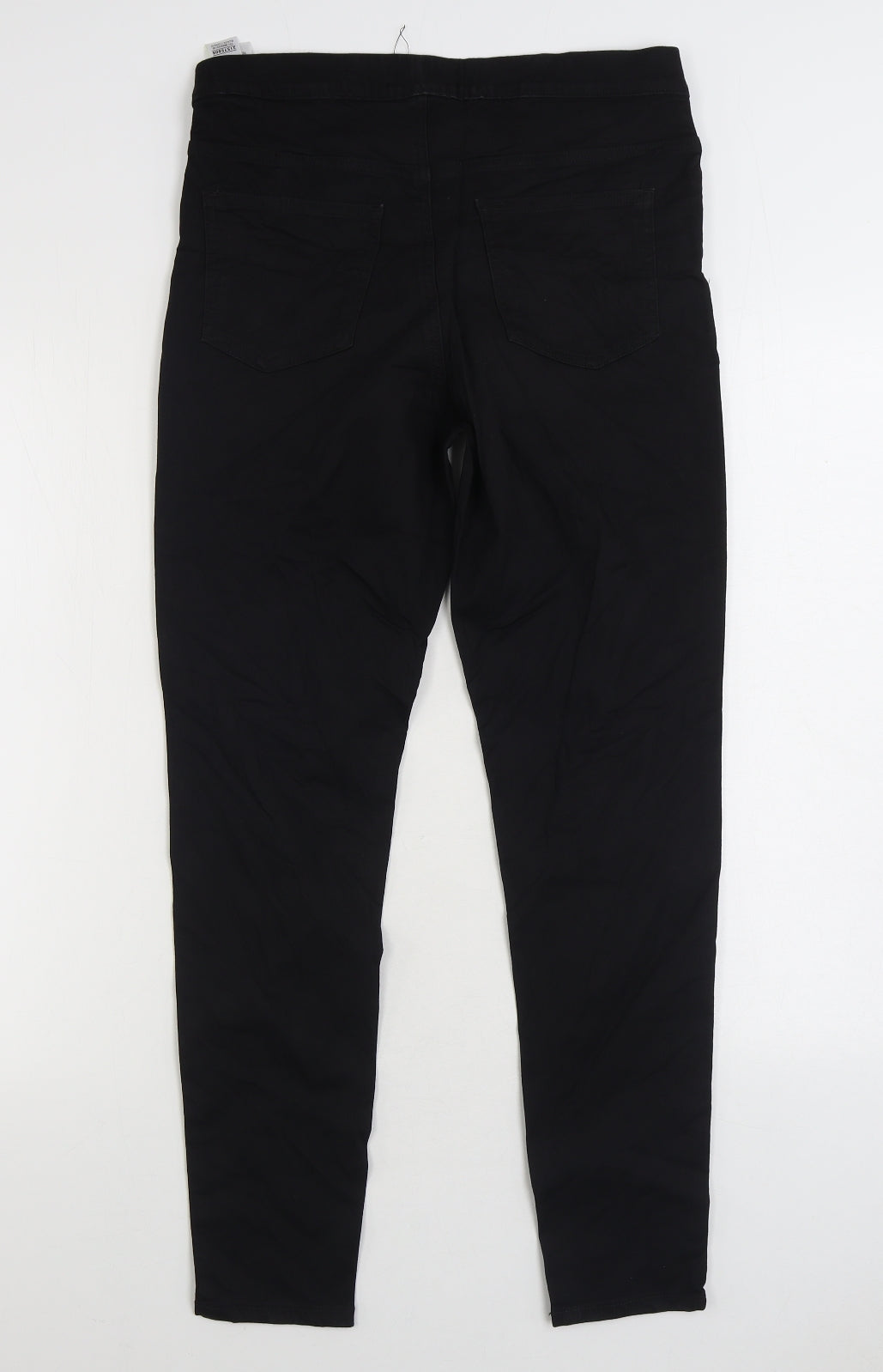Marks and Spencer Womens Black Cotton Jegging Jeans Size 12 L27 in Regular