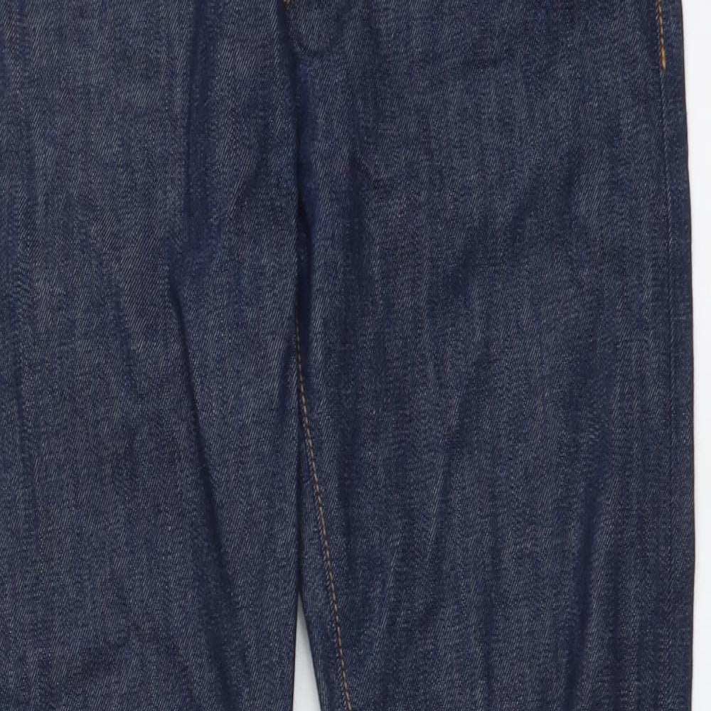 Levi's Womens Blue Cotton Skinny Jeans Size 27 in L30 in Regular Button