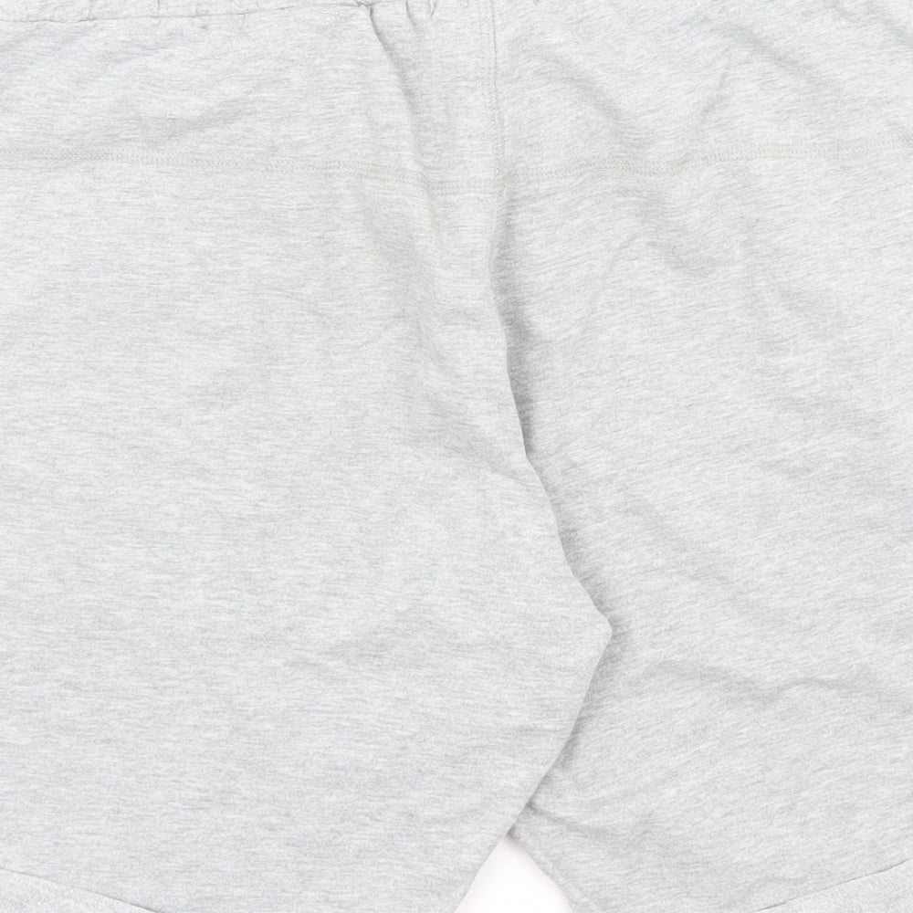 Topman Mens Grey Cotton Sweat Shorts Size S L7 in Regular Drawstring