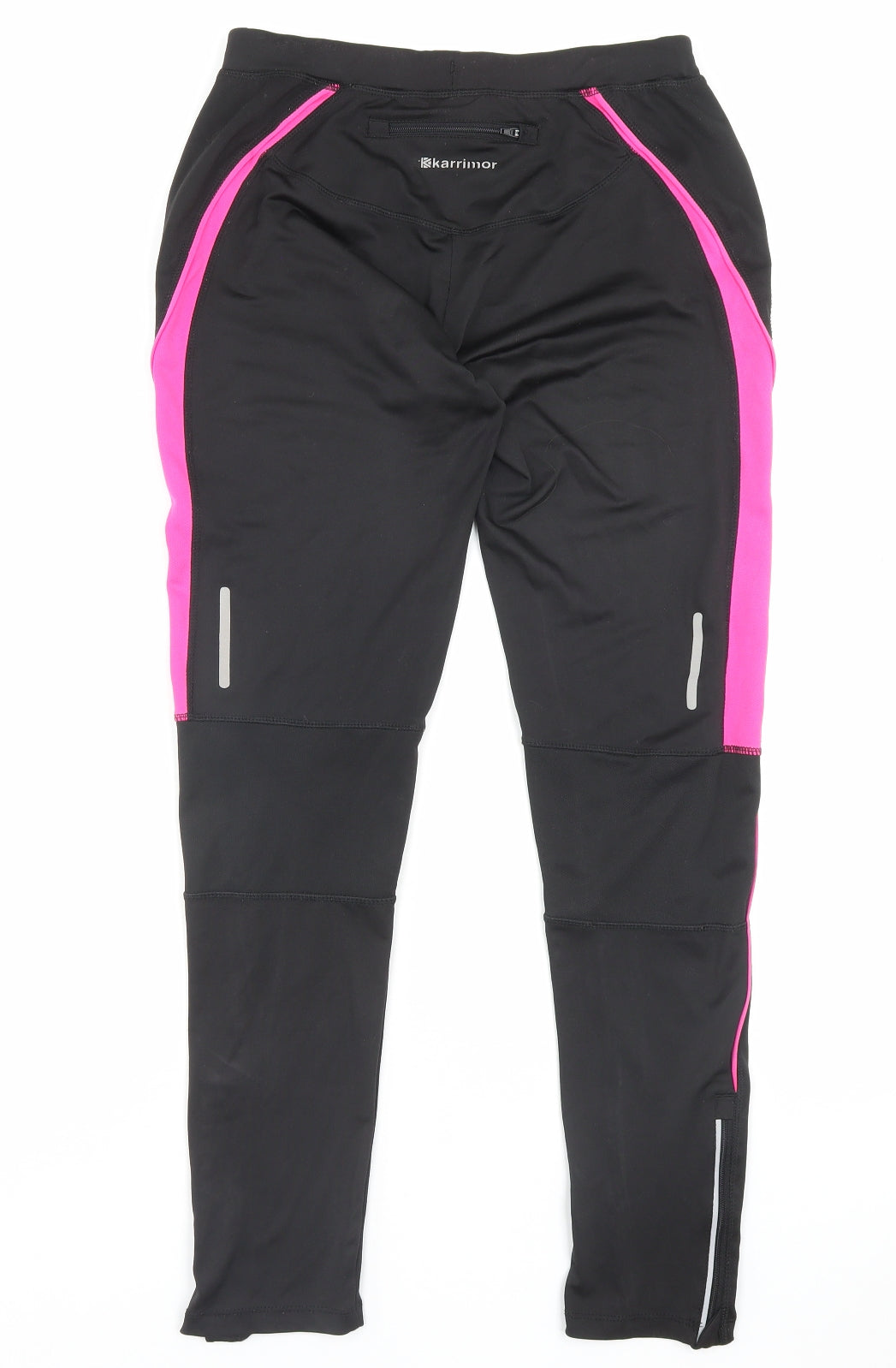 Karrimor Womens Black Polyester Capri Leggings Size 14 L28 in Regular Pullover