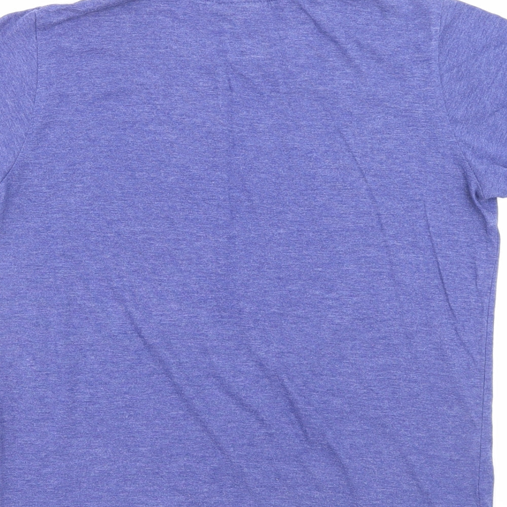 eVERTON Boys Purple Cotton Basic T-Shirt Size 12-13 Years Crew Neck Pullover - Everton FC