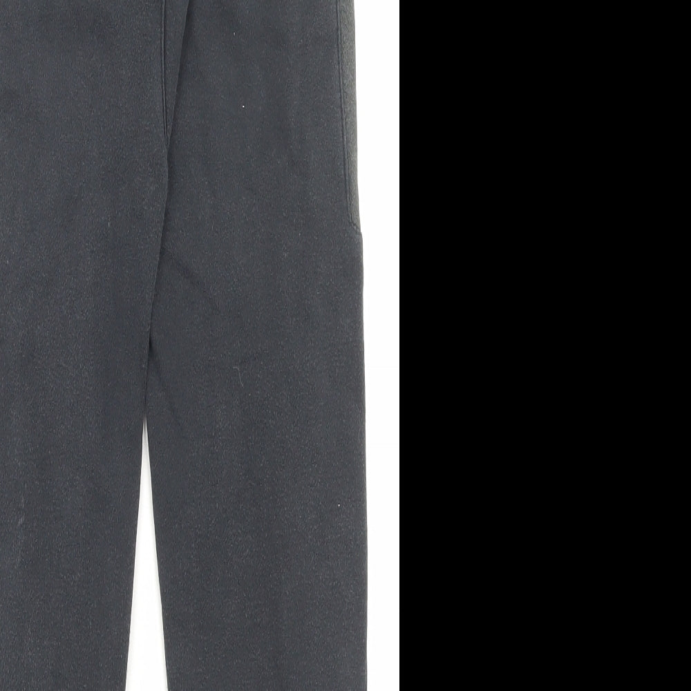 Nike Boys Black Cotton Jogger Trousers Size 12-13 Years Regular Snap