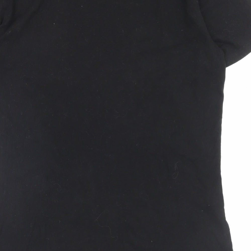 Peter Alexander Mens Black Cotton T-Shirt Size L Crew Neck - Star Wars