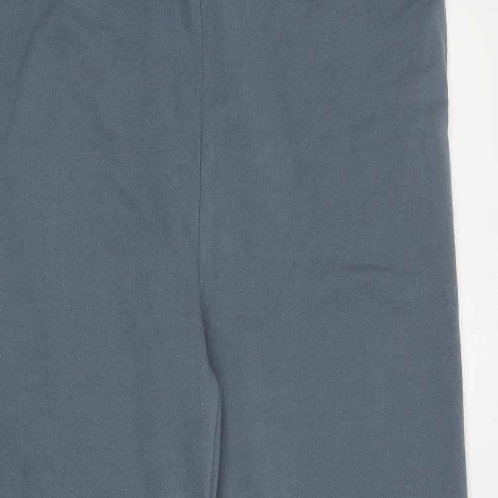 Primark Womens Grey Cotton Jogger Trousers Size L L28.5 in Regular Drawstring