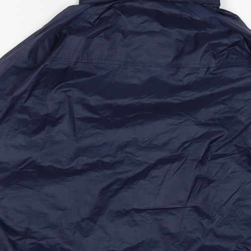 Wetplay Boys Blue Rain Coat Coat Size 7-8 Years Zip