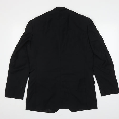 Burton Mens Black Polyester Jacket Suit Jacket Size L