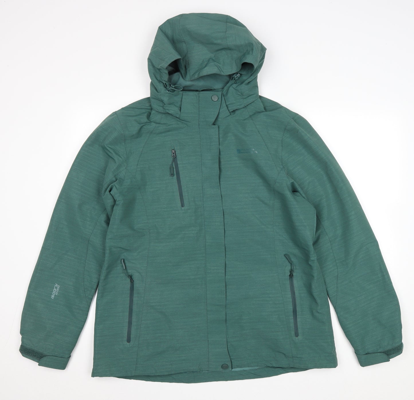 Mountain Warehouse Womens Green Anorak Coat Size 16 Zip