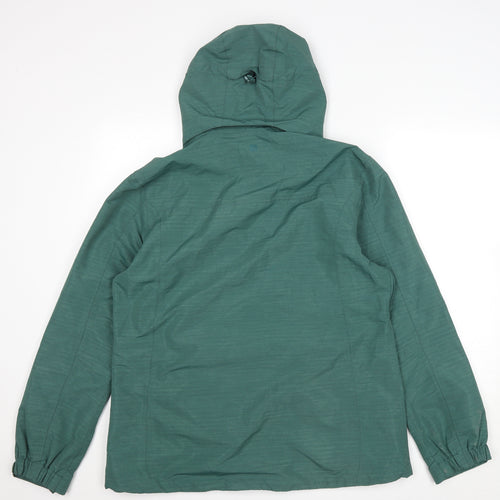 Mountain Warehouse Womens Green Anorak Coat Size 16 Zip