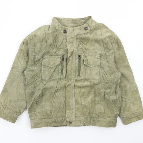 Gap Boys Green Jacket Size 5 Years Button