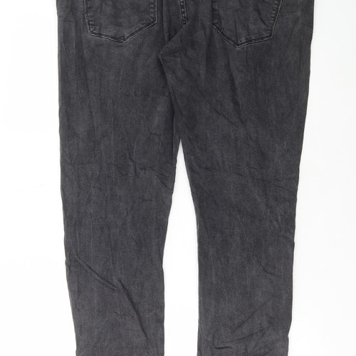 Denim & Co. Mens Black Cotton Skinny Jeans Size 38 in L32 in Regular Button