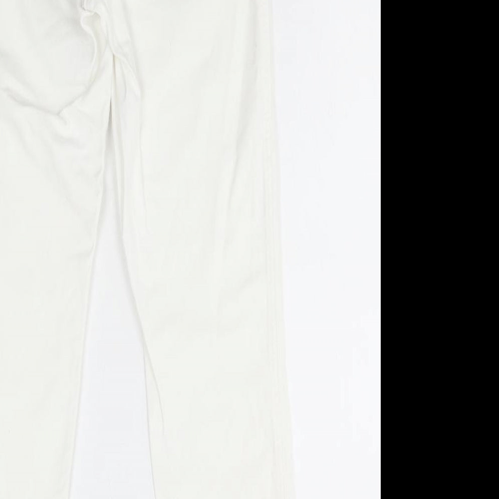 George Womens White Cotton Jegging Jeans Size 12 L30 in Regular