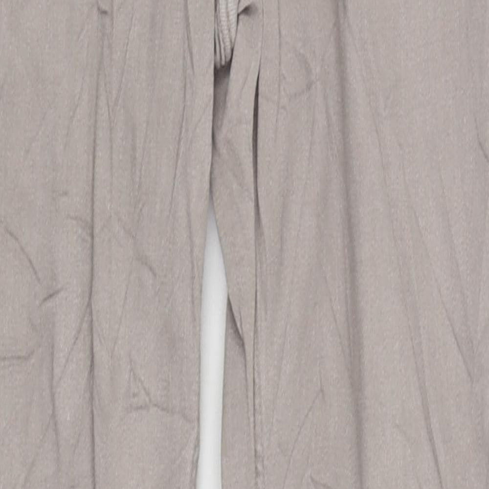 H&M Womens Beige Cotton Skinny Jeans Size 8 L30 in Regular Zip