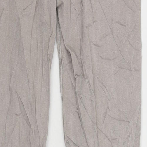 H&M Womens Beige Cotton Skinny Jeans Size 8 L30 in Regular Zip