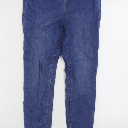 Matalan Womens Blue Cotton Jegging Jeans Size 8 L27 in Regular