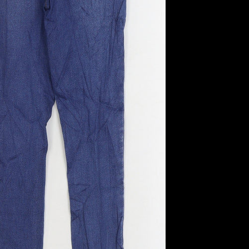 Matalan Womens Blue Cotton Jegging Jeans Size 8 L27 in Regular