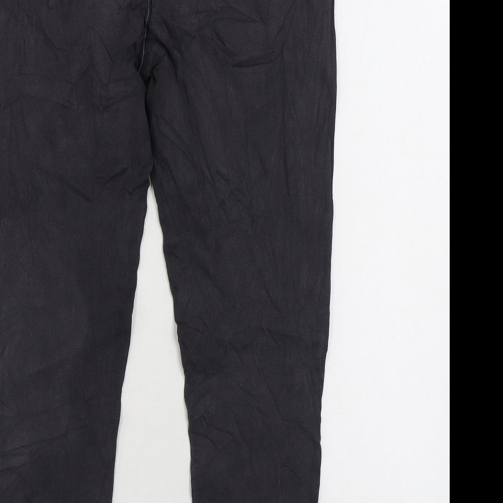 George Womens Black Cotton Jegging Jeans Size 18 L27 in Regular Zip