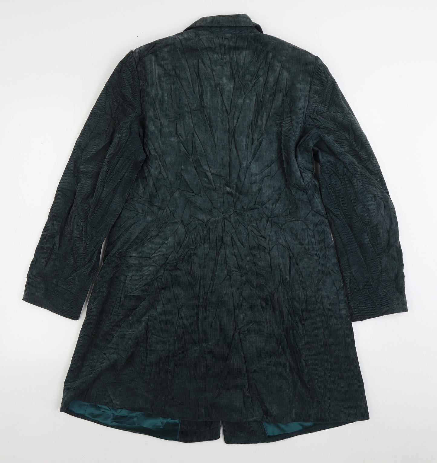 Per Una Womens Green Jacket Size 16 Button