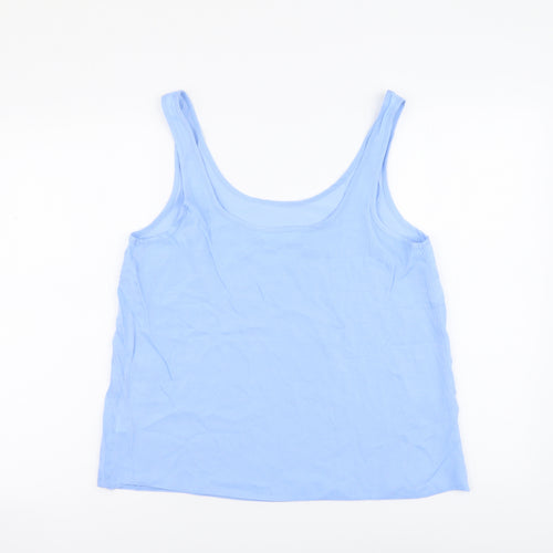Primark Womens Blue Polyester Camisole Tank Size 12 Round Neck