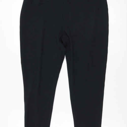 John Lewis Womens Black Polyester Jogger Leggings Size S L26 in