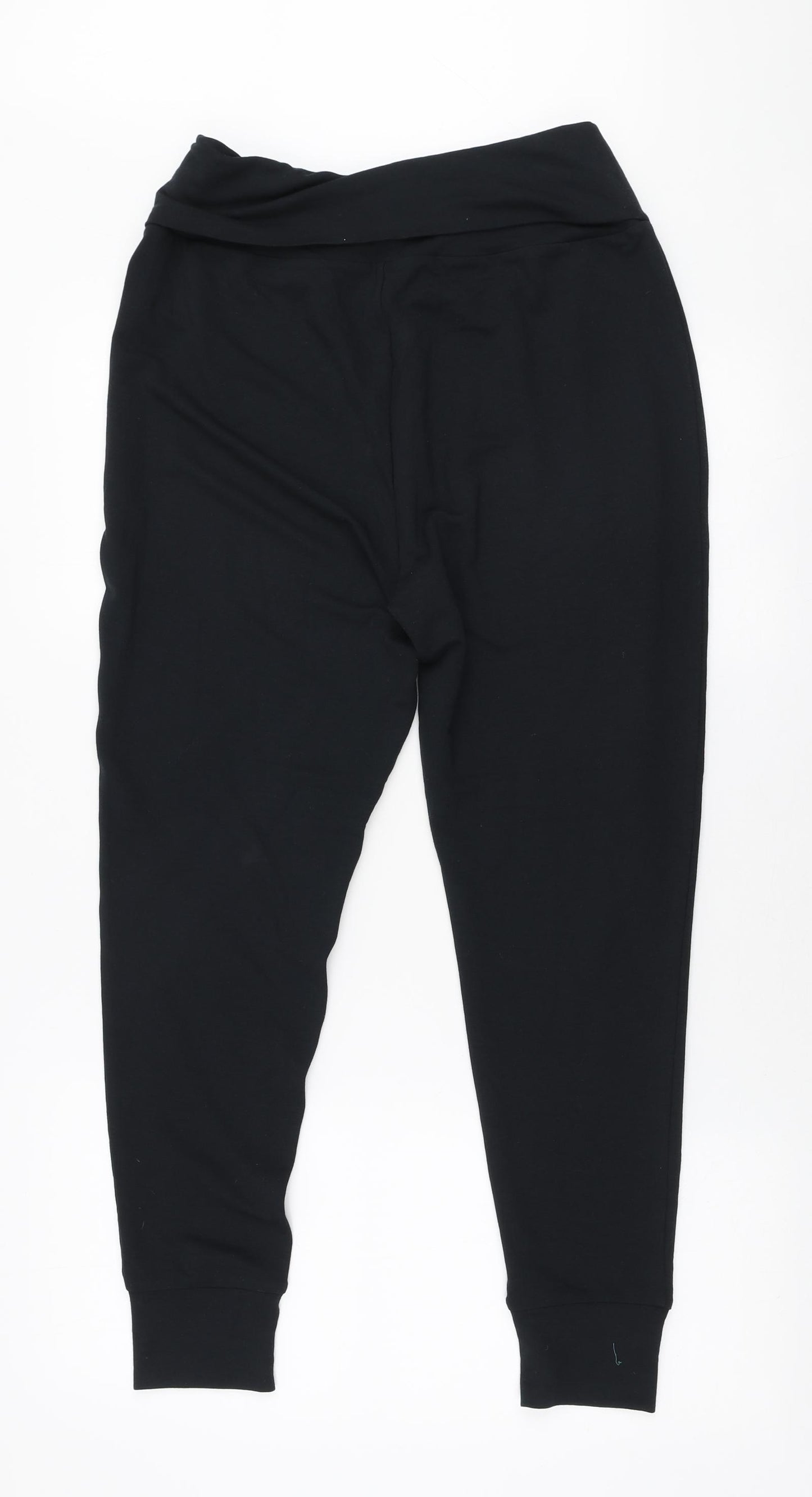 John Lewis Womens Black Polyester Jogger Leggings Size S L26 in