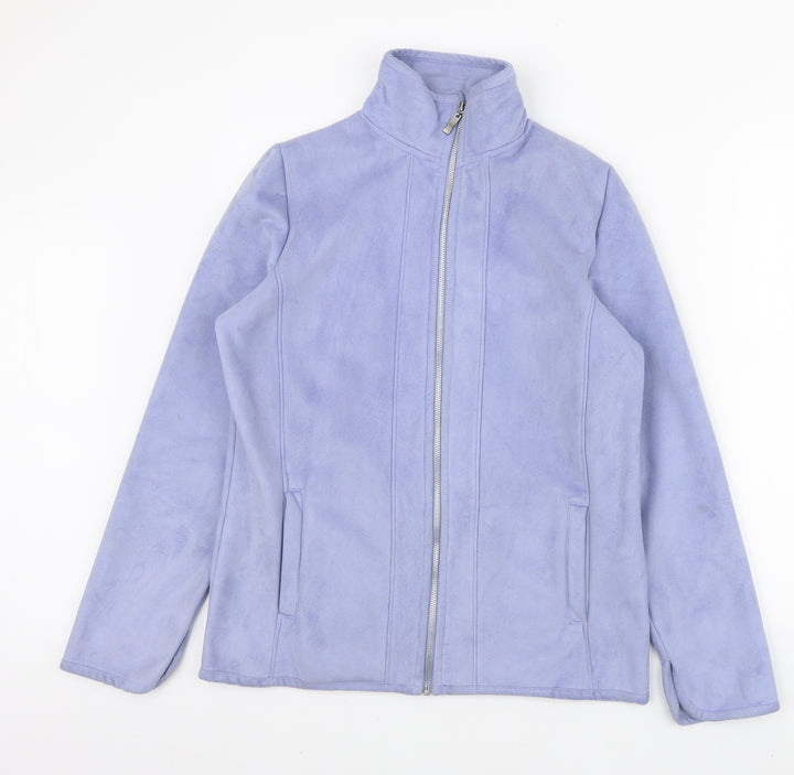 Tayberry & Co Womens Purple Jacket Size S Zip
