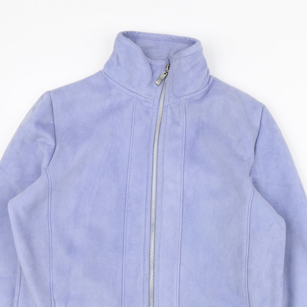 Tayberry & Co Womens Purple Jacket Size S Zip