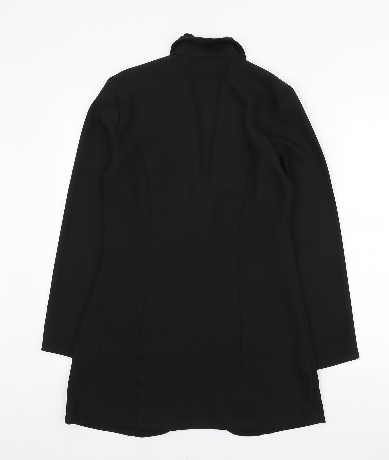 Roman Originals Womens Black Jacket Blazer Size 10 Button