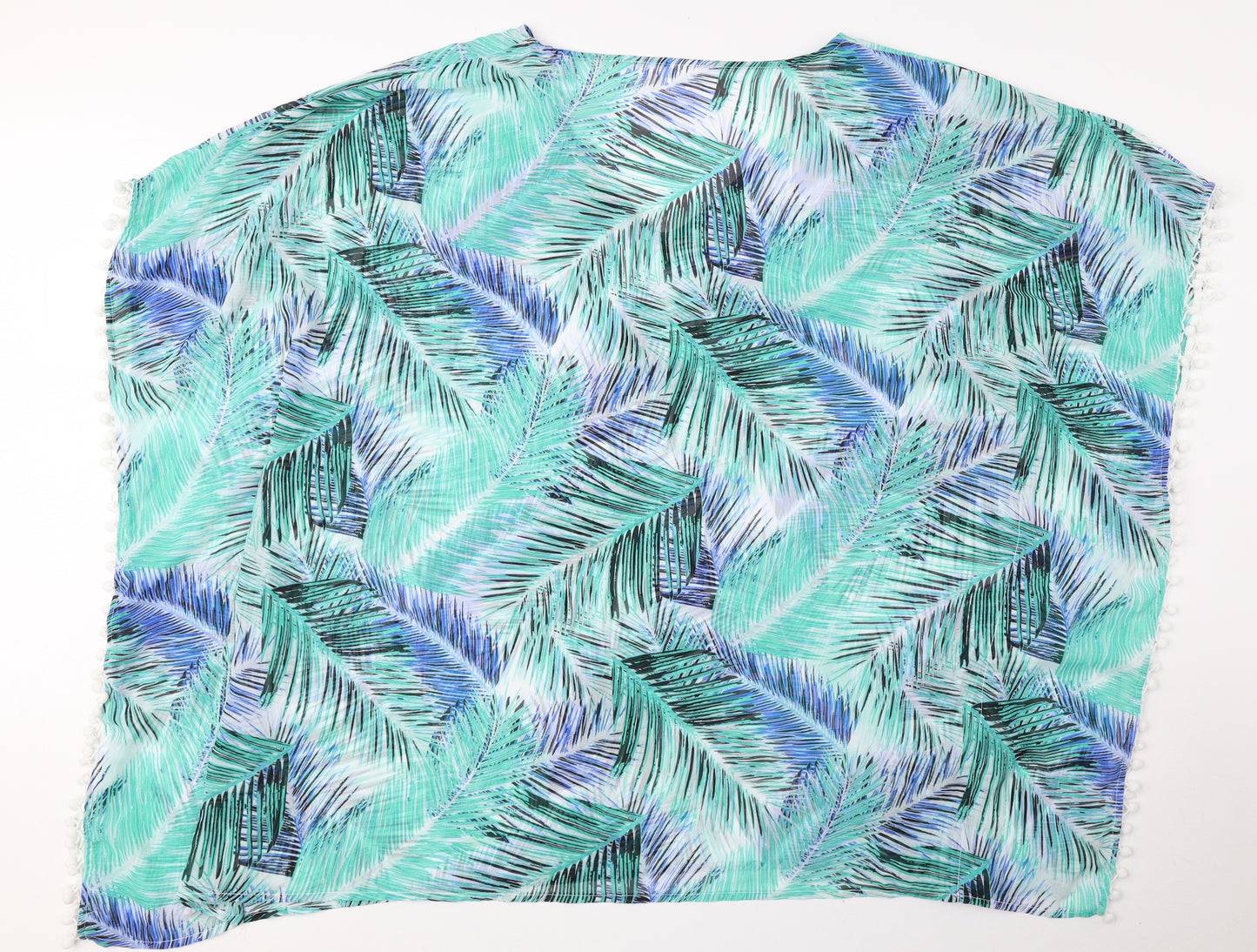 Now Womens Multicoloured Floral Polyester Cover Up Size S