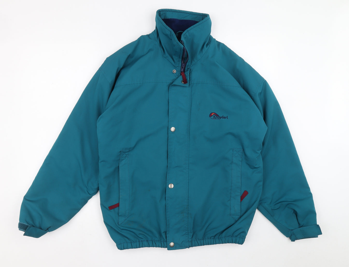 Knoydart Mens Blue Anorak Coat Size S Zip