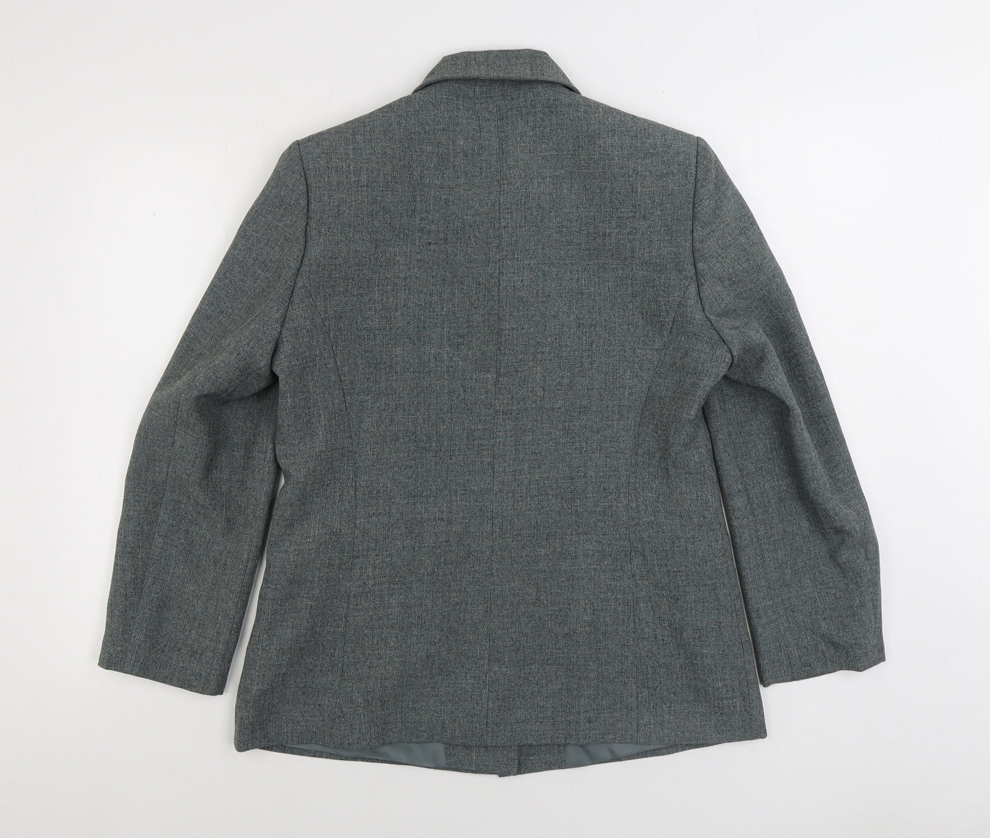BHS Womens Grey Jacket Size 14 Button