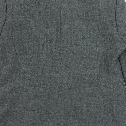 BHS Womens Grey Jacket Size 14 Button