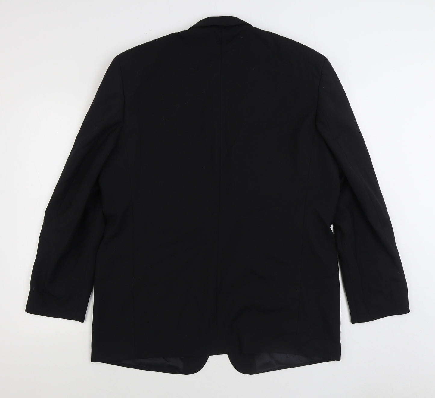 West Brook Mens Black Polyester Jacket Suit Jacket Size 44