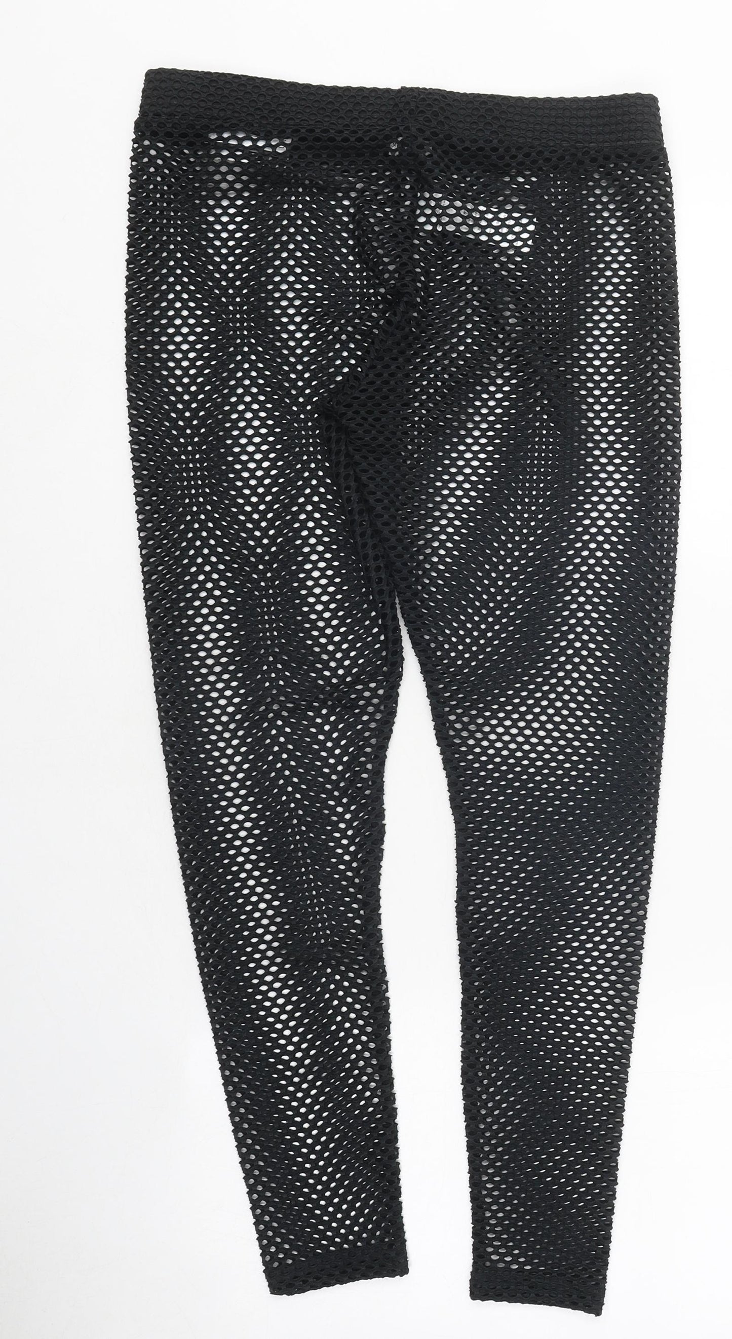 New Look Womens Black Polyester Jogger Leggings Size 12 L36 in