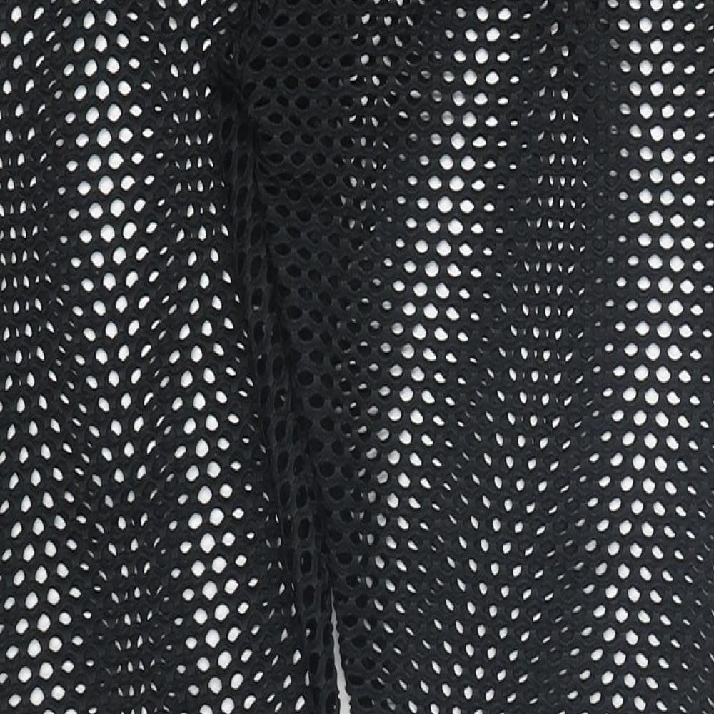 New Look Womens Black Polyester Jogger Leggings Size 12 L36 in