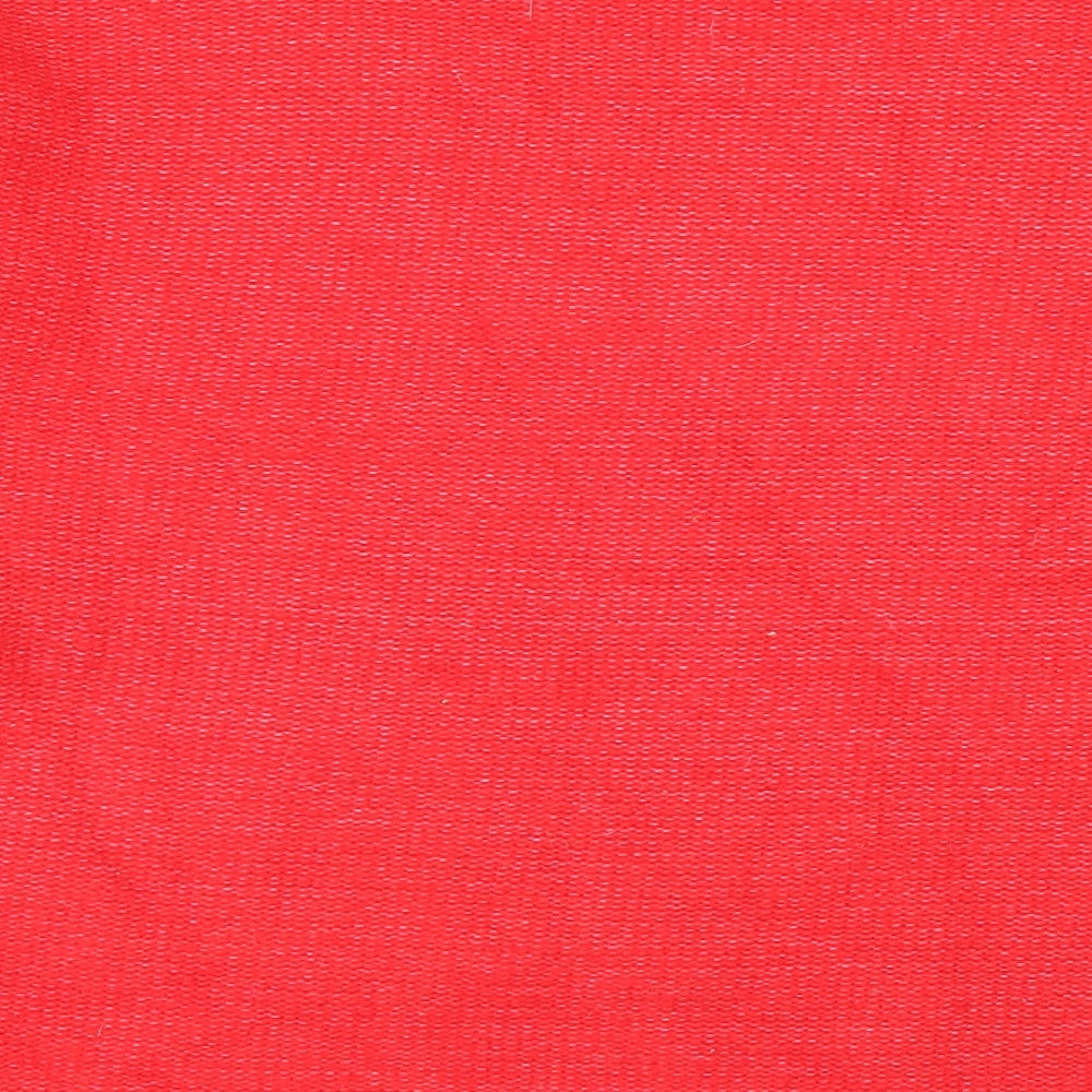 Debenhams Womens Red Crew Neck Nylon Pullover Jumper Size 22