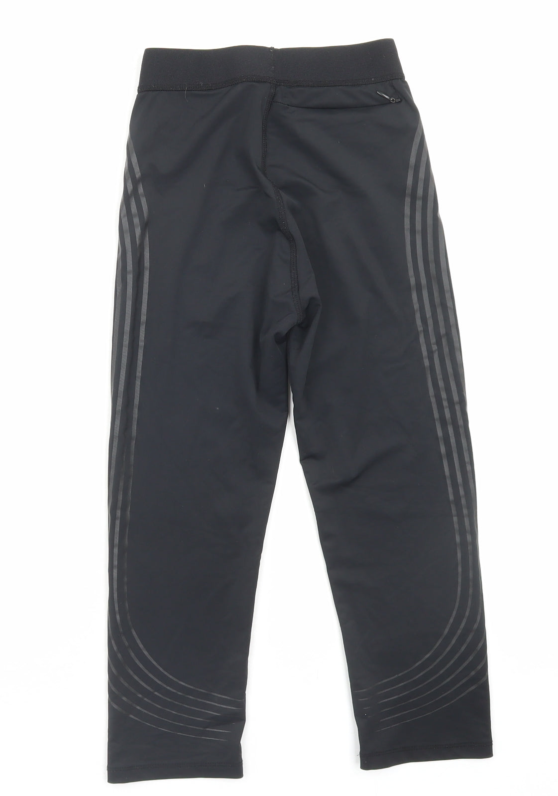 Primark Womens Black Polyamide Cropped Leggings Size 4 L15 in Regular Pullover