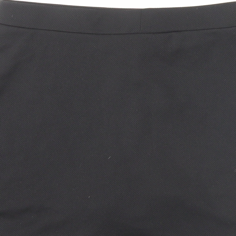 SPIRO Womens Black Polyester Athletic Shorts Size 10 L3 in Regular - Skort
