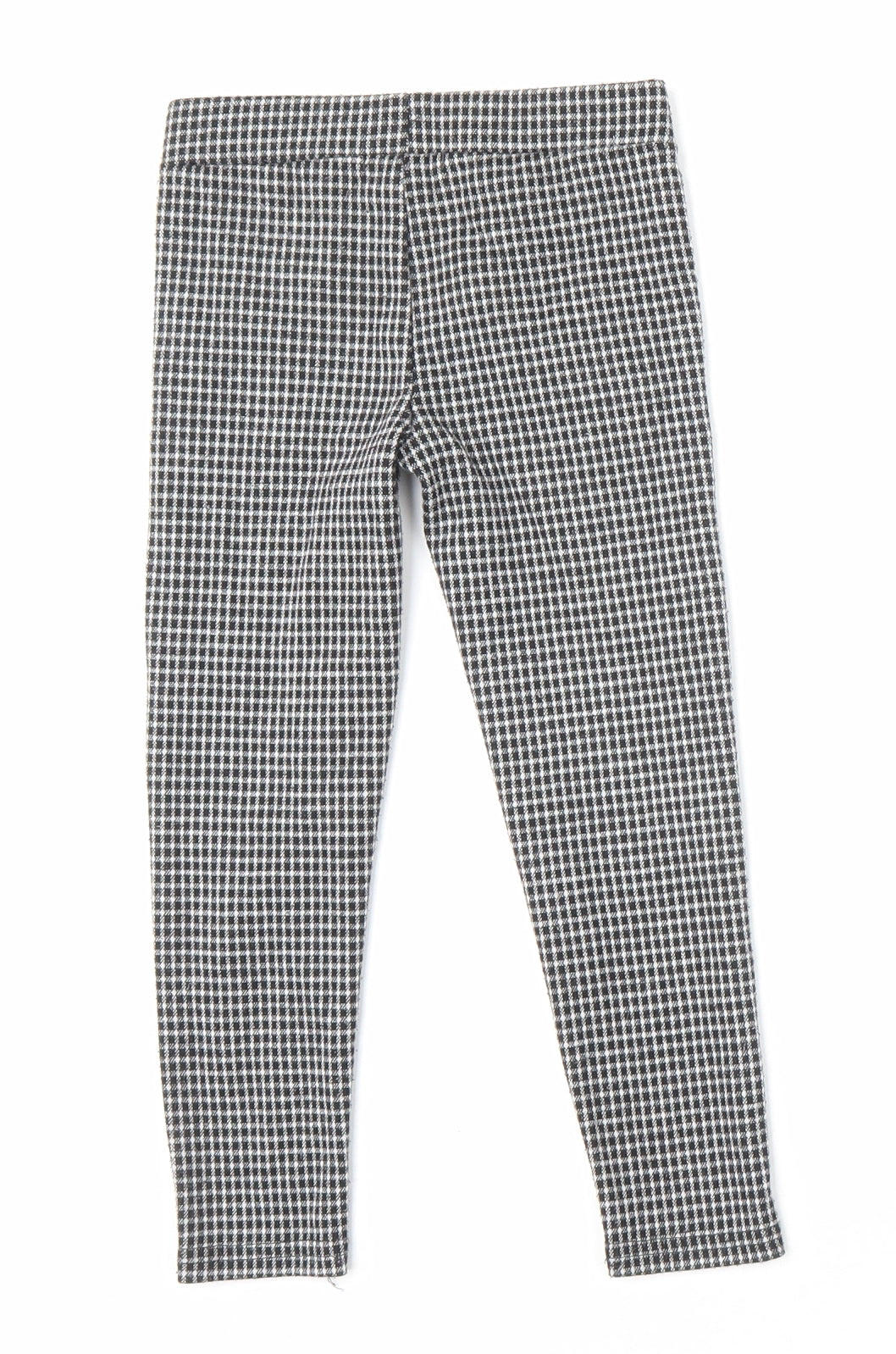 Primark Girls Grey Plaid Polyester Capri Trousers Size 4-5 Years Regular Pullover