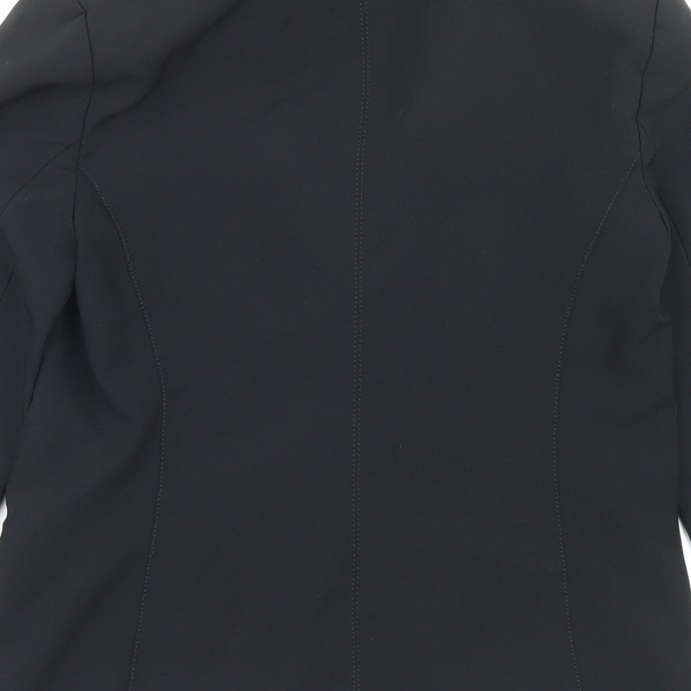 New Look Womens Black Jacket Blazer Size 10 Button