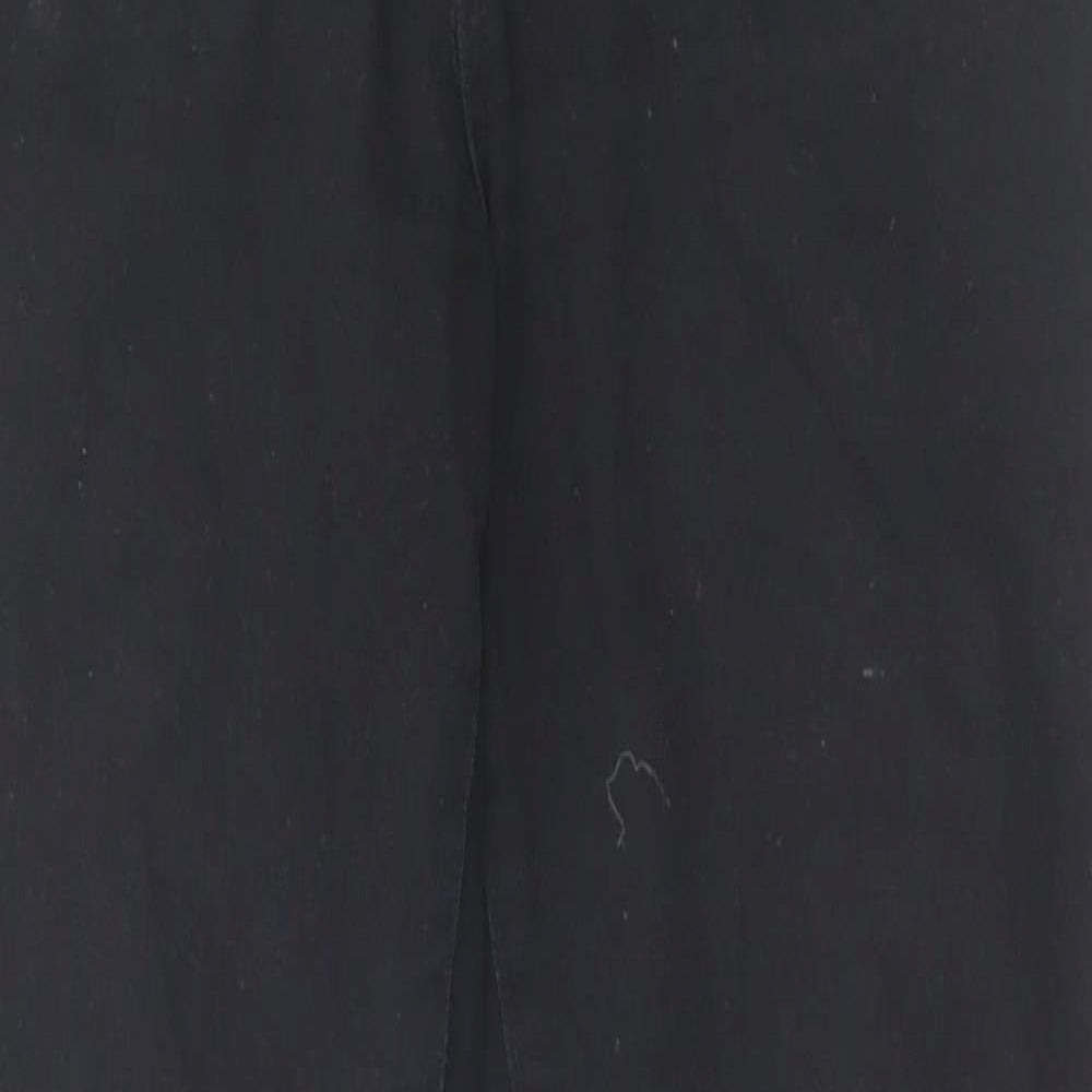 Levi's Womens Black Cotton Skinny Jeans Size 29 in L28 in Regular Button