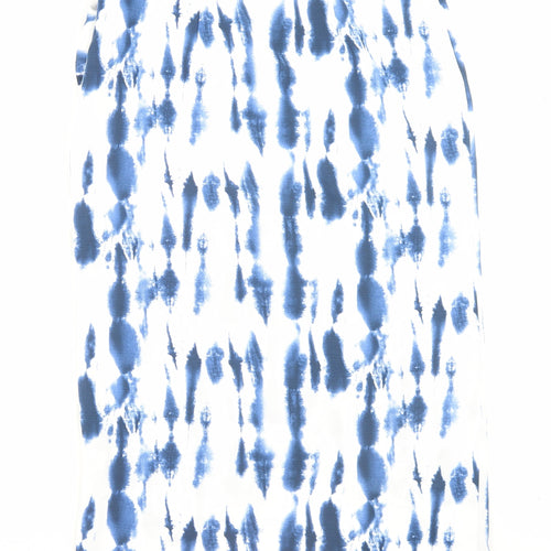 George Womens Blue Polyester Skirt Size 10 Button