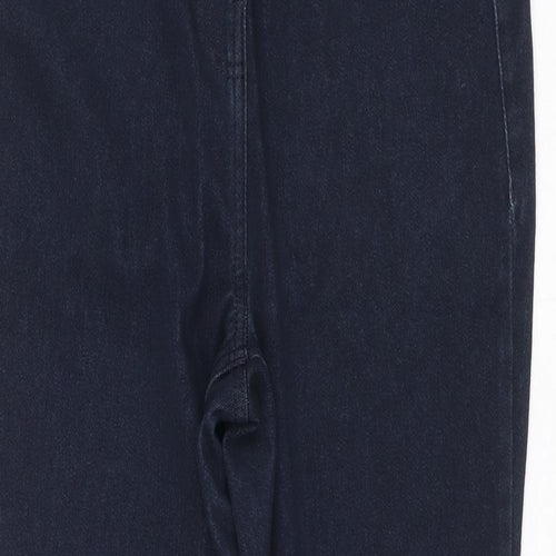 NEXT Womens Blue Coir Skinny Jeans Size 10 L25 in Slim Tie