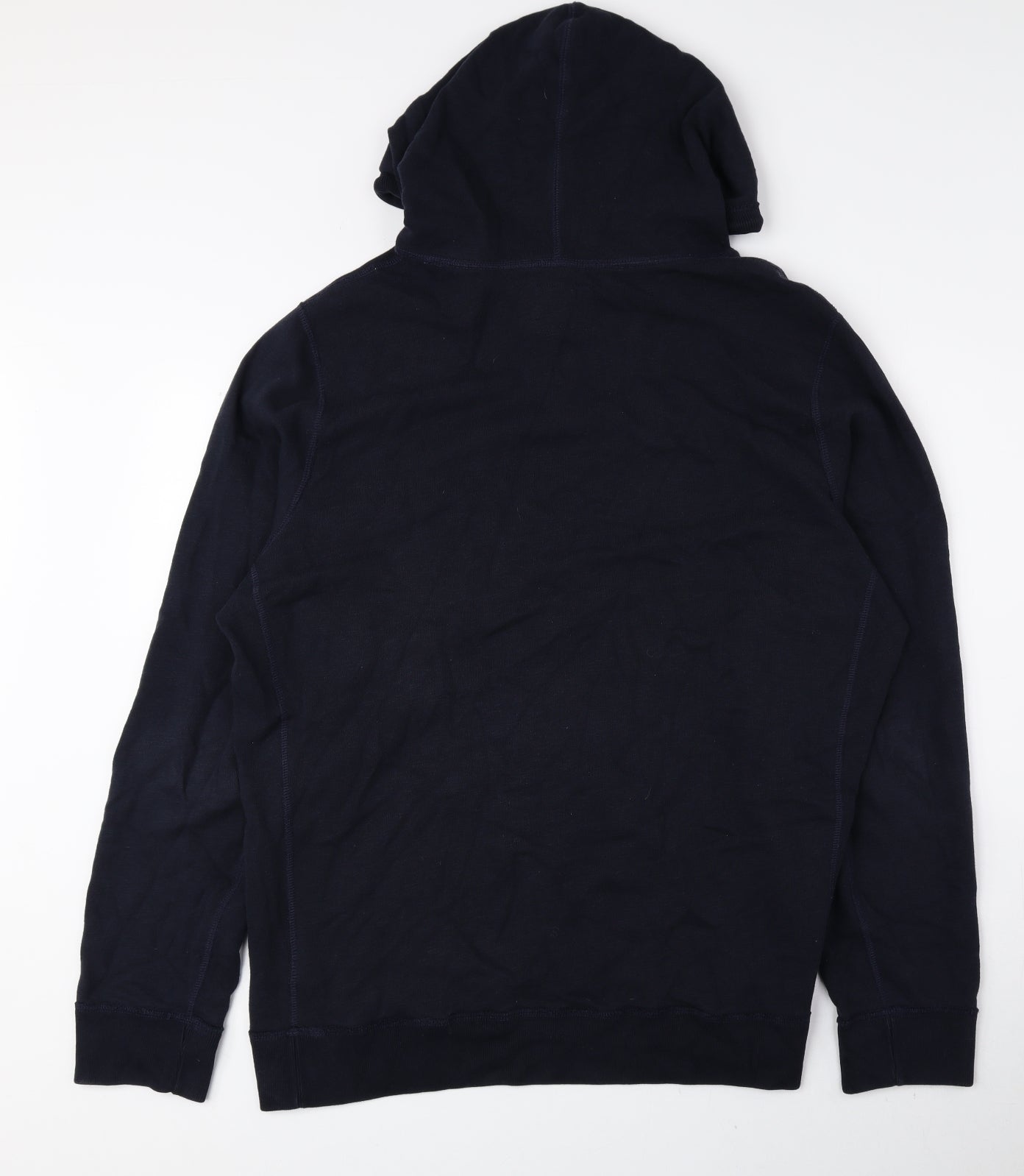 Abercrombie & Fitch Mens Blue Cotton Pullover Hoodie Size XL