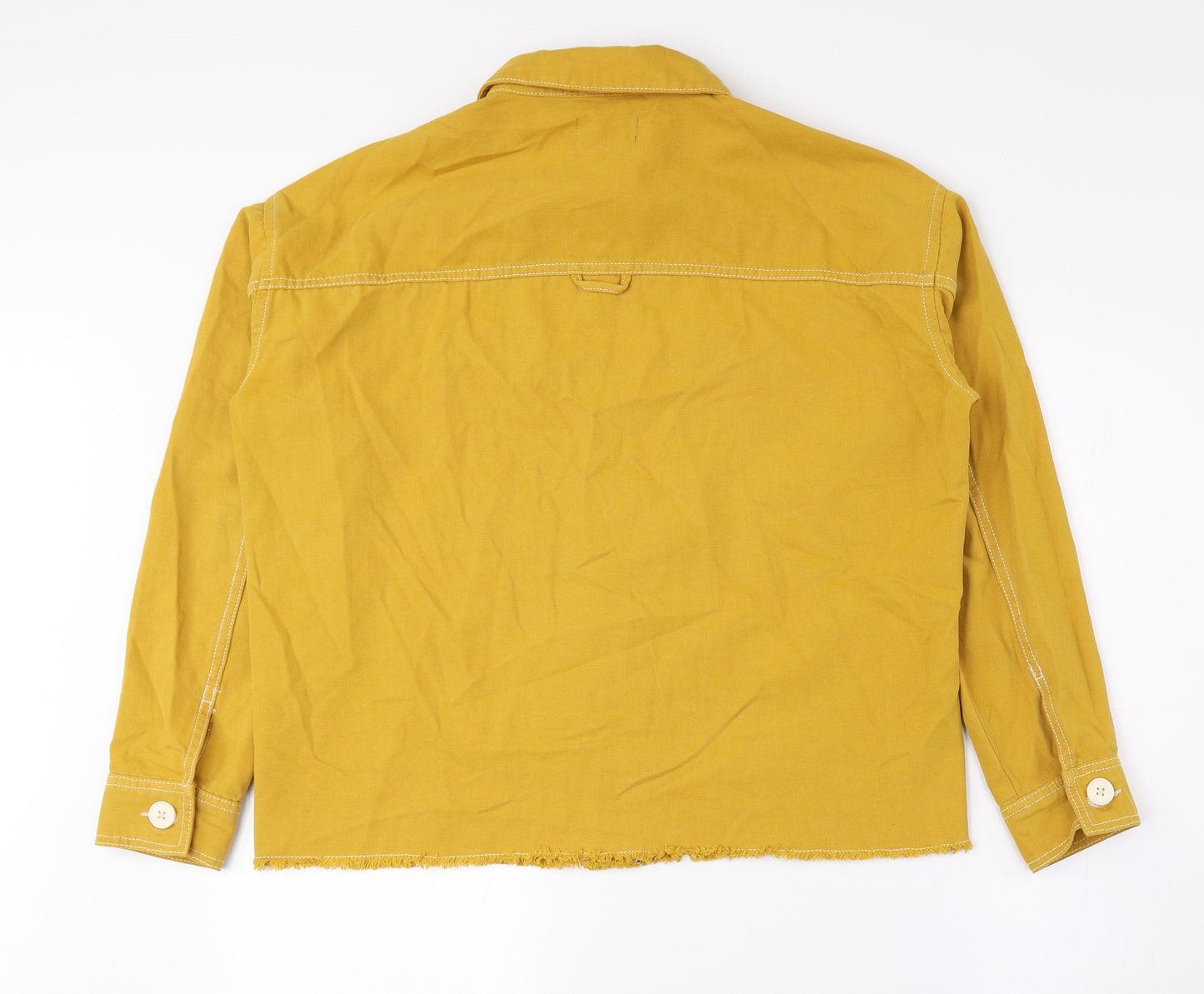 F&F Womens Yellow Jacket Size 8 Button