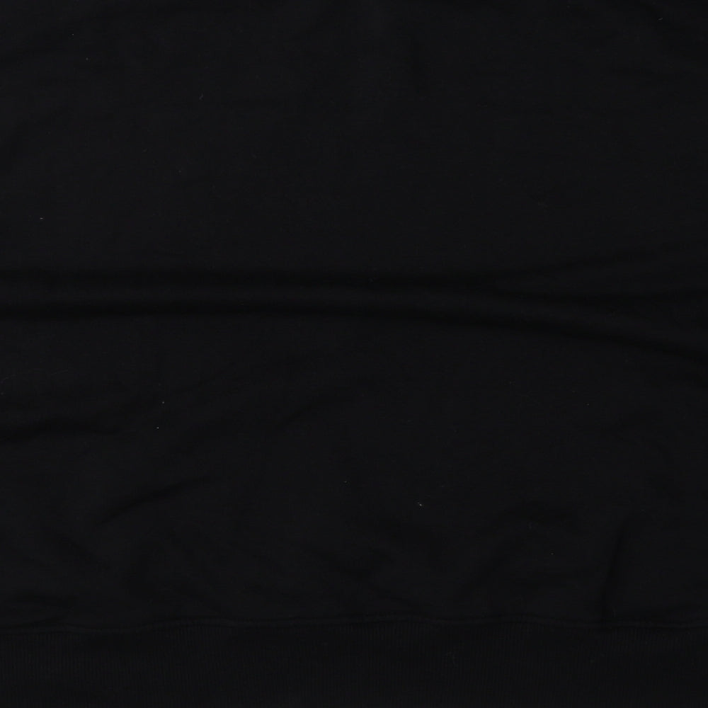 Divided by H&M Womens Black Cotton Pullover Sweatshirt Size L Pullover