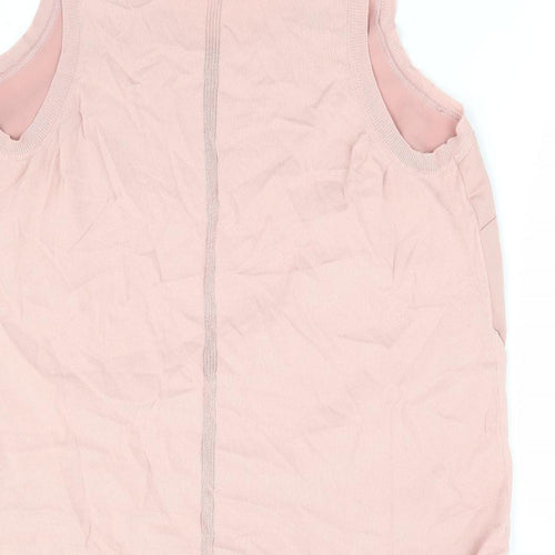 NEXT Womens Pink Viscose Basic Blouse Size 20 Scoop Neck