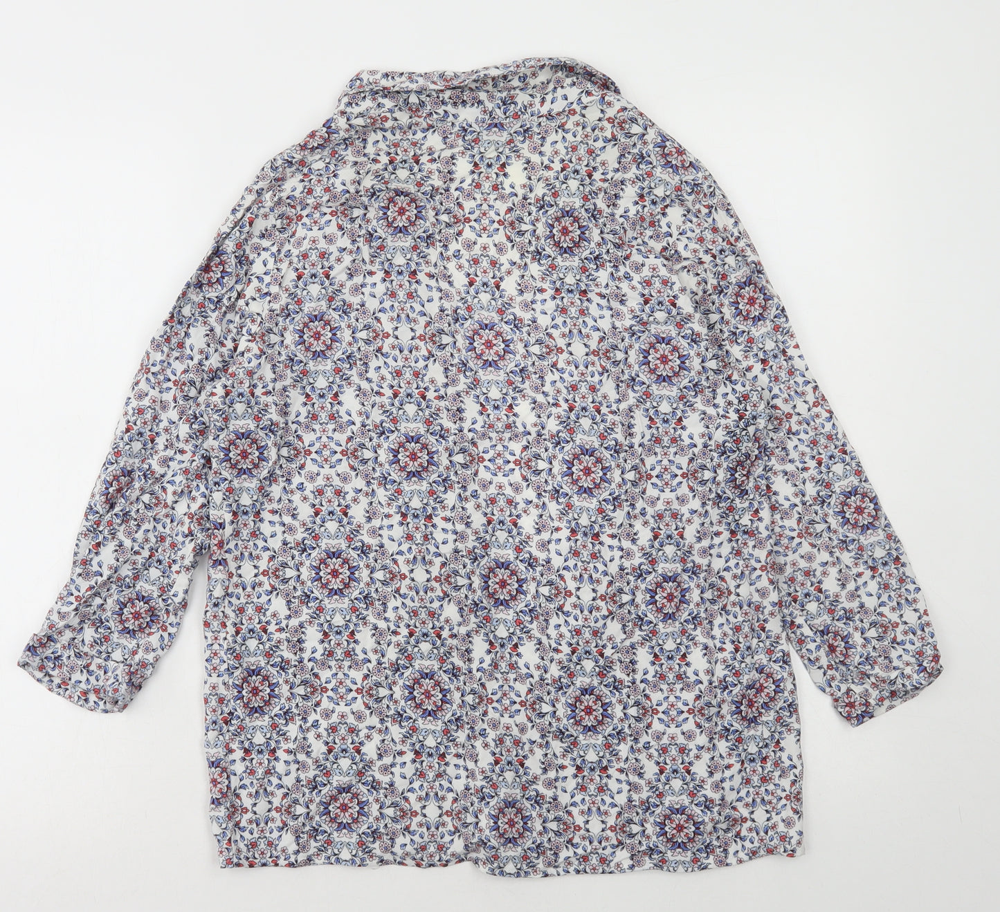 New Look Womens Multicoloured Floral Jacket Size 10