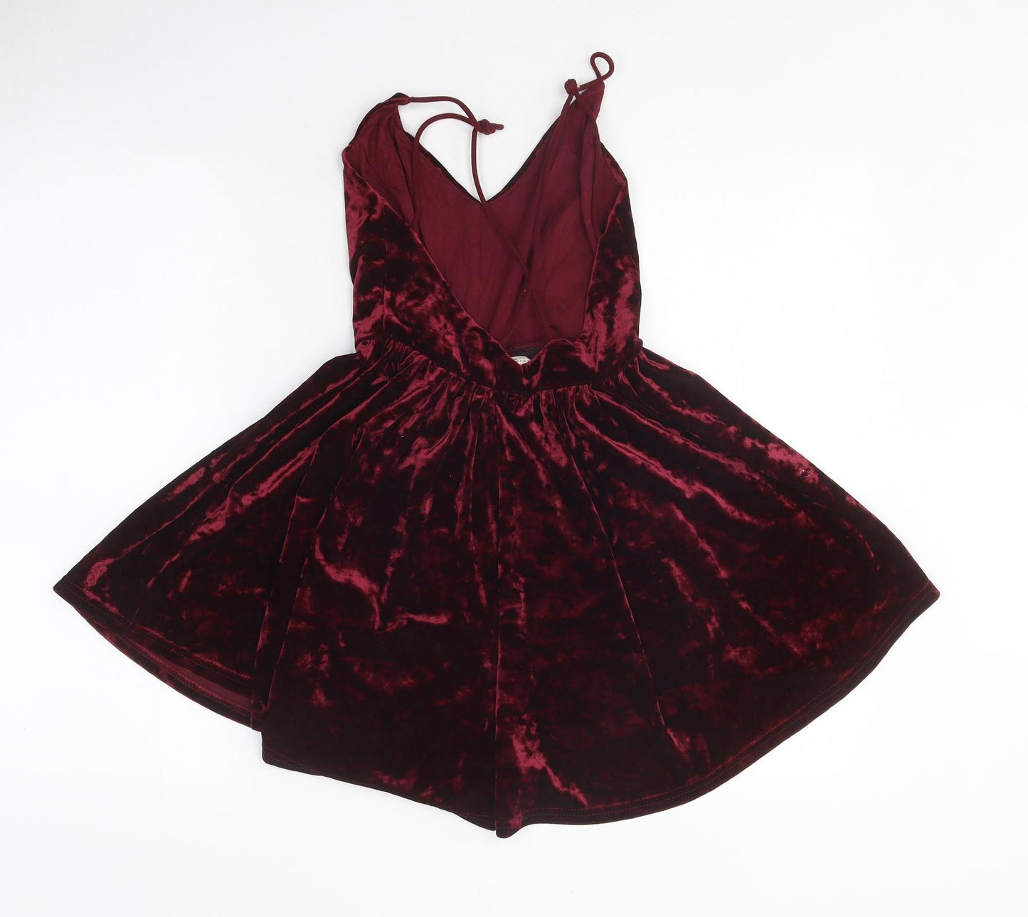 Pins and Needles Womens Red Polyester Playsuit One-Piece Size XS Pullover