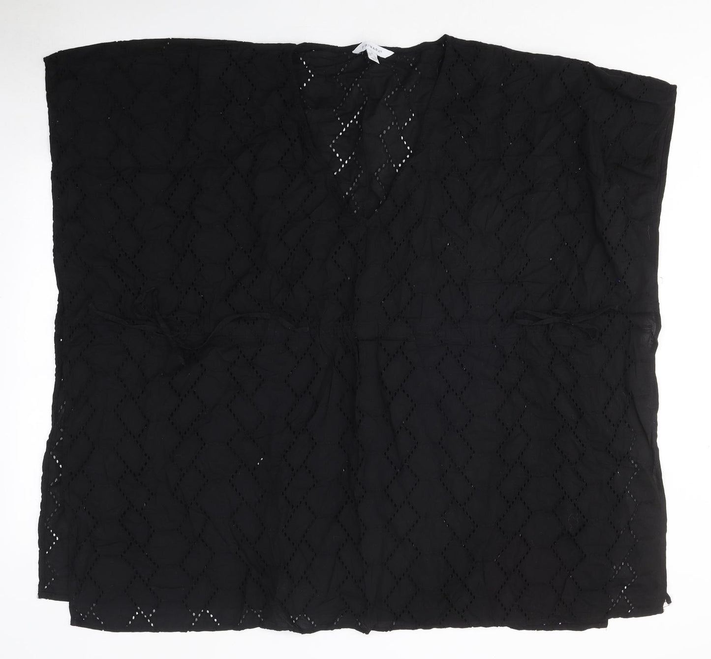 Primark Womens Black Polyester Cover Up Size XL - Slit