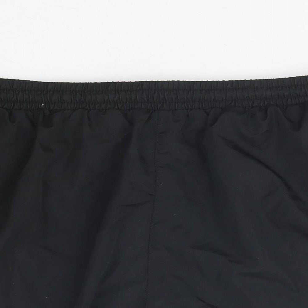 Karrimor Womens Black Polyester Sweat Shorts Size L L11.5 in Regular Drawstring